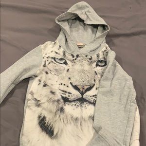 Boy Lion pocket hoodie WWF & H & M